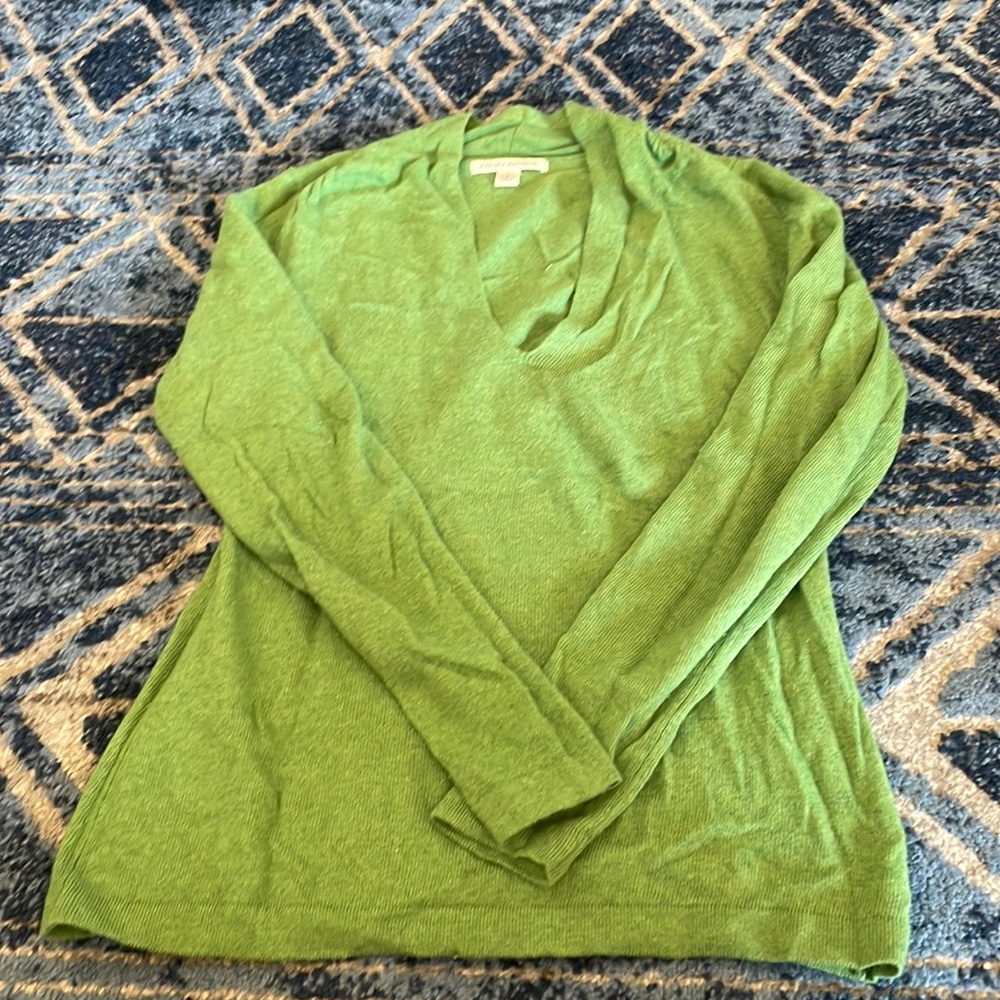 Green sweater